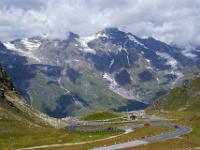 Großglockner Nordrampe gegen Großes Wiesbachhorn